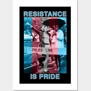 Resistance is Pride Posters and Art